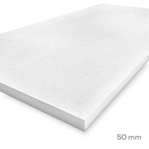Weiße Kalziumsilikatplatte mit 50 mm Dicke, diagonal angeordnet