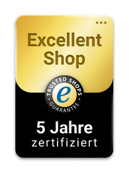 Kalziumsilikatplatten 5 Jahre zertifiziert bei Trusted Shops